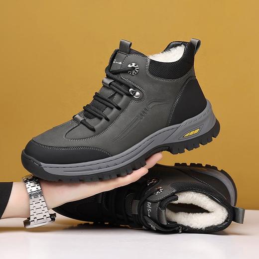 【羊毛内里】圣得西爸爸鞋加绒耐磨百搭工装鞋防寒保暖休闲鞋2462964132 商品图2