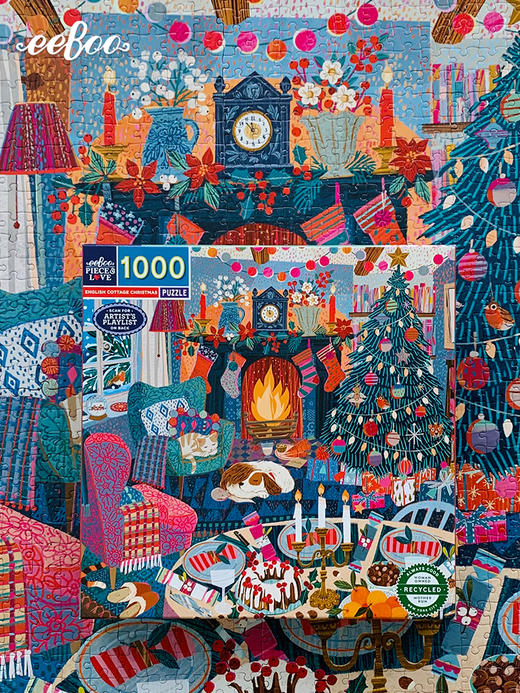 eeBoo 1000片青少年/成人拼图 商品图1