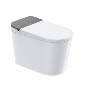 海尔（Haier）母婴级智能马桶 轻音免触 AI全域感应座圈零水压泡沫盾坐便器H3KS 【大满配款】UVC杀菌 无棱内壁