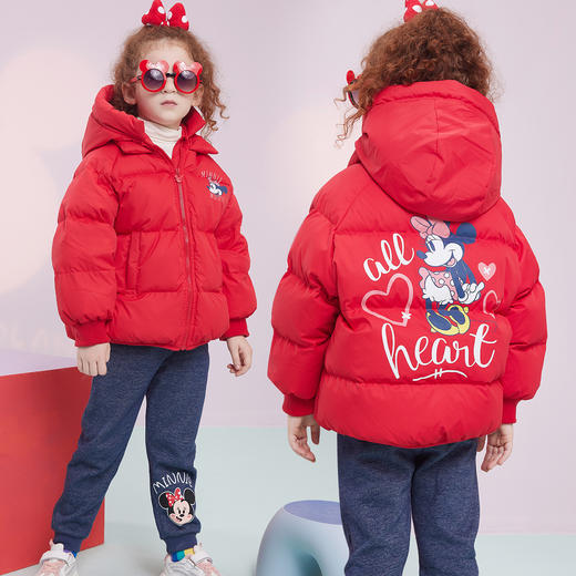 【迪士尼Disneybaby新品羽绒服】冬款时尚保暖羽绒服 商品图4