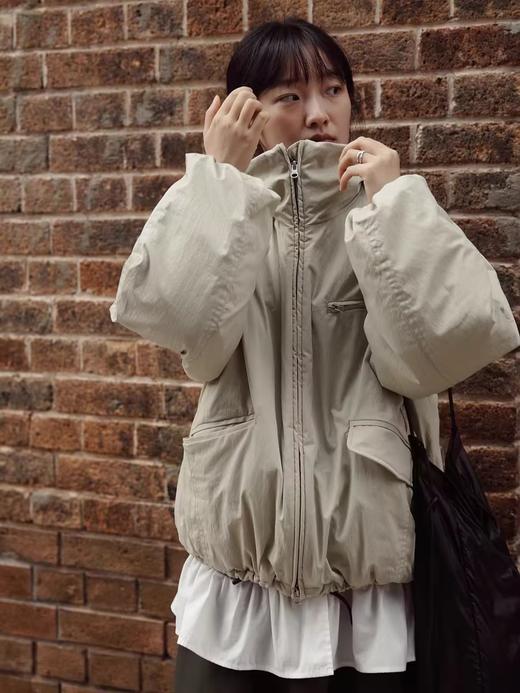 步履不停/4D25006C/立领防风小个子夹克短棉服外套上衣 商品图0