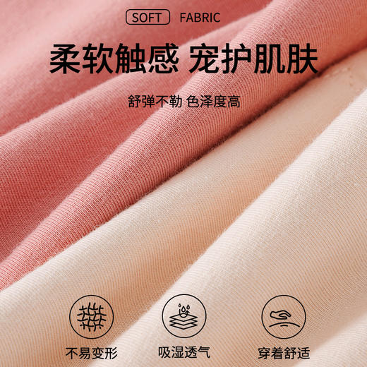 生理期专用内裤3条 前后档加宽加长 防侧漏姨妈裤 月经期安全纯棉内裤 7A抑菌纯棉裆 商品图7