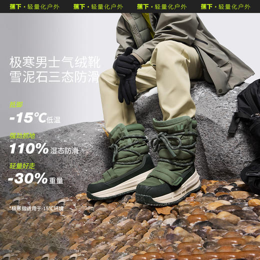 【上新！】女士户外保暖防滑气绒靴CL80824/男士CL80924(货号:CL80824/CL80924) 商品图7