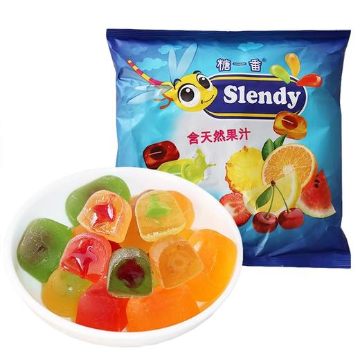 【分仓直发包邮】KDV金蜻蜓果汁夹心软糖500g/袋 商品图4