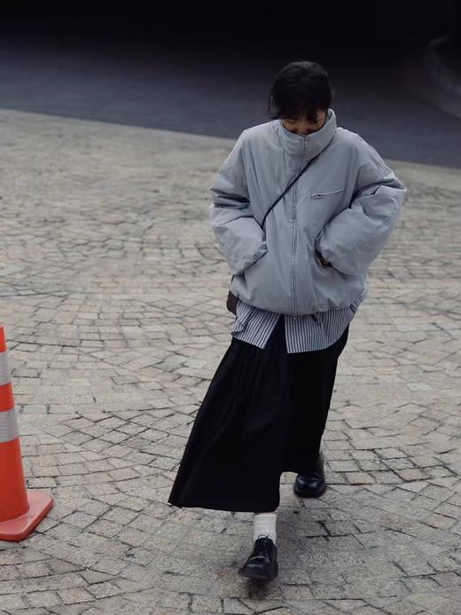 步履不停/4D25006C/立领防风小个子夹克短棉服外套上衣 商品图3