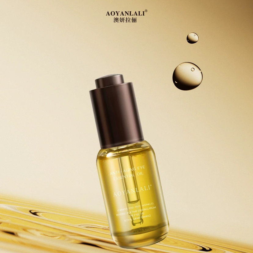 【院线Aoyanlali】 高端线植萃系列  |  逆龄时光眼部精华，紧致抗皱全方位，送按摩棒
