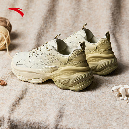 【399任选2件】安踏坚果2.0丨厚底老爹鞋女春季新款潮流运动鞋女鞋122518891 商品图5