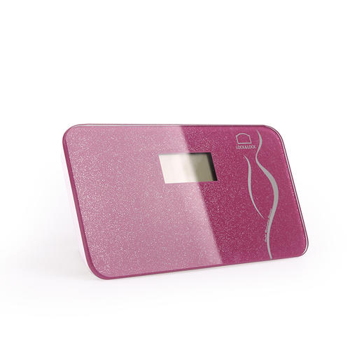 乐扣/秤健康红晶莹电子人体秤 商品图2