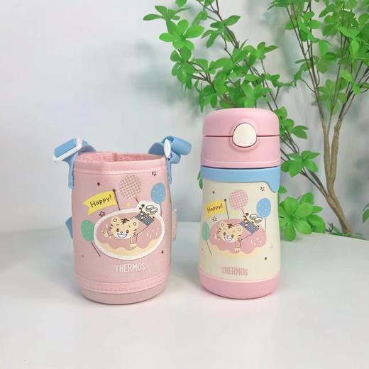 2024冬魔膳师x巧虎高真空保温杯吸管杯+把手+萌趣甜甜圈杯套350ml 商品图2