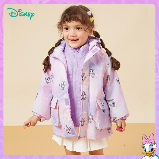 【迪士尼Disneybaby新品羽绒服】冬款时尚保暖羽绒服 商品图6