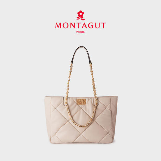 【巴黎情调】梦特娇包包女包新款大容量托特包菱格包链条包 商品图10