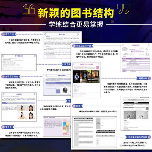 Photoshop数字创意设计教程 案例微课版 ps教程书籍2024入门到精通PS视频课程人像抠图海报电商设计 商品图1