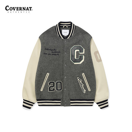 Covernat2023冬季新品男款刺绣夹克棉服外套CO2303JK07 商品图0