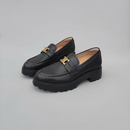 （老板自留）火桐hooton 真皮厚底乐福鞋 商品图0