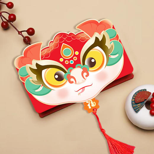 【9.9抢❗️金蛇年折叠红包】2025蛇年新品卡通折叠红包，个性烫金多卡位创意红包，生日结婚用10卡位拉伸通用新春利是封大号QQ 商品图5