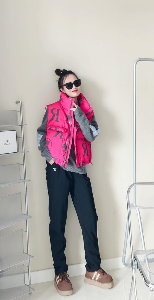 抗寒羽绒裤三防男女老少同款石墨烯羽绒裤小哈伦 商品图5