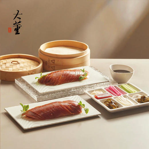 大董 酥不腻片片鸭（家庭实惠装）840g   两盒鸭肉、两套鸭饼 商品图7