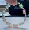 10mm单圈莲花珠西瓜碧玺手链 商品缩略图3