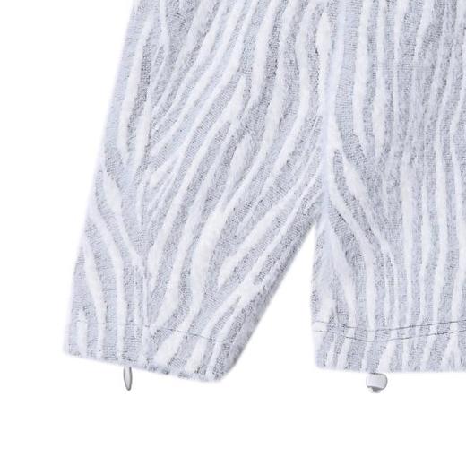 WY857秋冬季新款时尚个性韩版条纹圆领针织毛衣百搭情侣简约上衣 商品图5