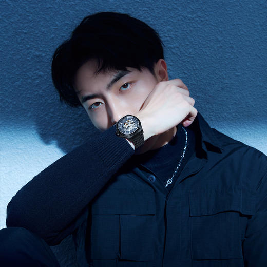 51280215 依波EBOHR 探索者系列复杂镂空手表男自动机械表防水5128 商品图1