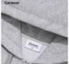 COVERNAT韩国潮牌秋冬新品拉链大C男女同款连帽卫衣CO2403HZ02 商品缩略图3