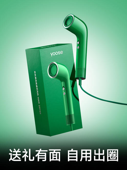 yoose有色S2高速吹风机家用护发电吹风负离子吹风筒速干送女友礼物精美 商品图3