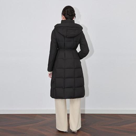 【高货wl】全新升级【铂金会员735/天猫999/差价264】(01014) 洛诗琳时尚撞色白鸭绒羽绒服女冬连帽加厚保暖上衣外套 商品图2