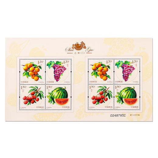 《水果（二）》特种邮票 2016-18 商品图1