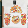 【新款立体门幅猫咪挂饰门贴纸】新款门挂件饰品可爱小猫，纸质乔迁之喜新居挂件，高级感春节窗户装饰本命年新年2025马年年货QQ直播引流品 商品缩略图3