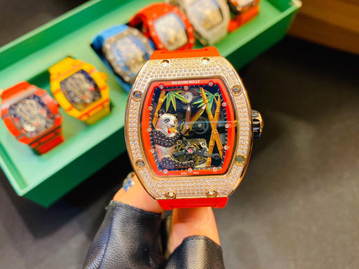 理查德米勒RM26 – 01大熊猫镶嵌全钻陀飞轮复刻手表一比一手表N厂C厂ZF厂VS厂AR厂BBR厂PPF厂AZ厂JF厂MKS厂TW厂EW厂AF厂V6厂OR厂OM厂3K厂XF厂CLEAN厂NOOB厂 商品图3