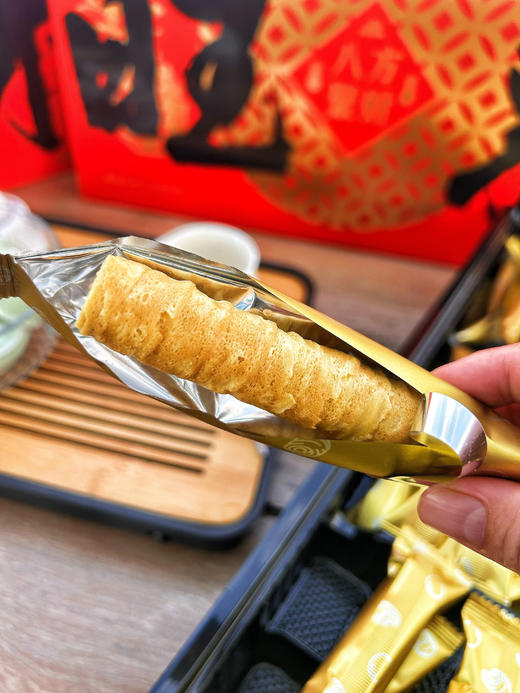 🥰2026【叮咚熊旺来黄油凤梨蛋卷礼盒】☺️陪您“逗阵”过大年‼ 🛍手提旺来，八方聚财 过年送礼拜财神🙏🧧 送人就选『旺来』礼👇 商品图4