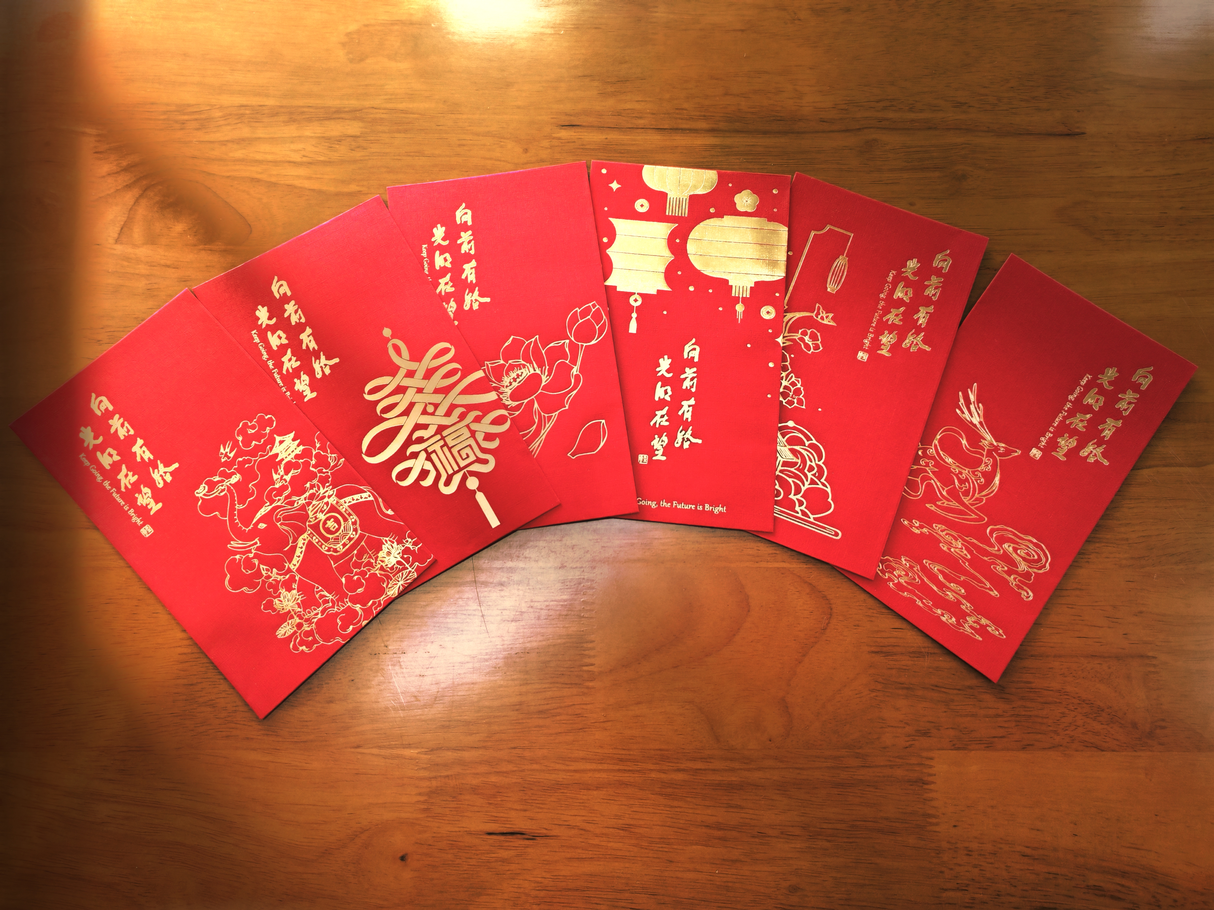 2025年“向前有路 光明在望”红包袋