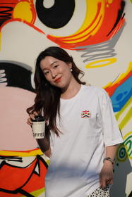 "喜事绵绵“功夫喜狮原创国潮刺绣喜狮纯棉T恤 佛山传媒×安东尼服装联名款