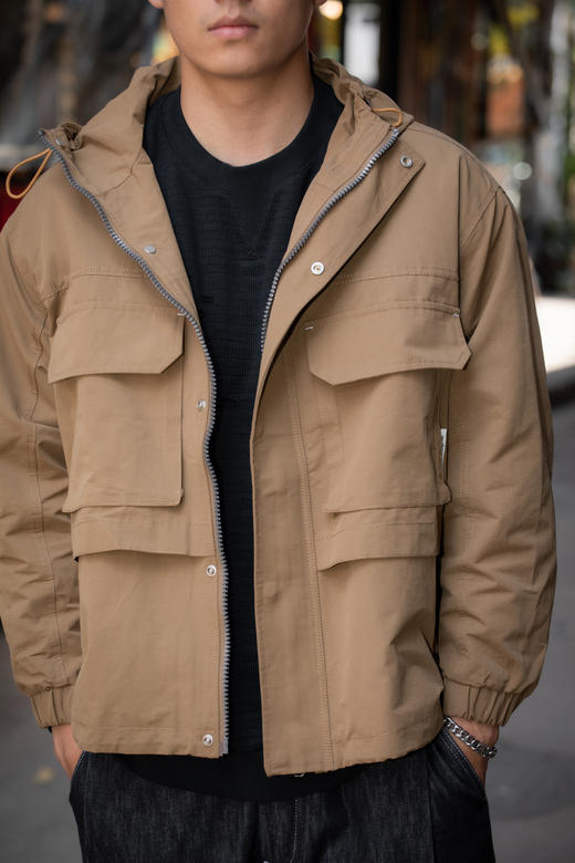 434472997工装带帽夹克 商品图1