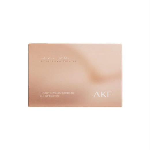 AKF 03琥珀奶咖七色综合眼影盘 9g/盒 商品图1