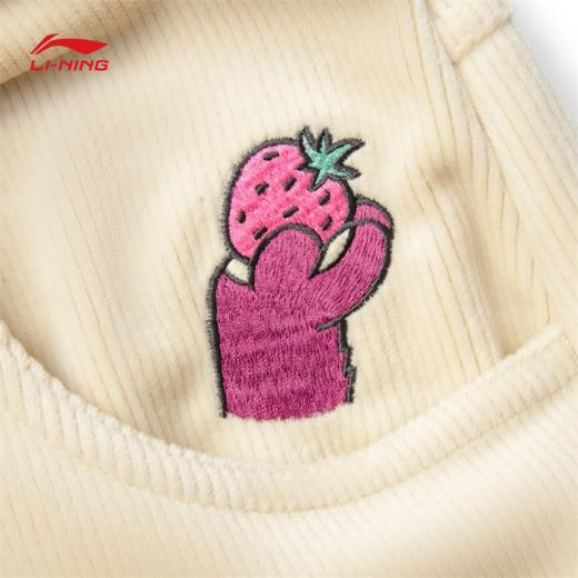 【S/M/L断码】李宁｜皮克斯草莓熊联名系列女子直筒针织休闲裤AKXU180【库存有限，如无货将做退款，介意慎拍】 商品图5