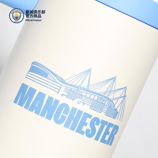 【官方正版】曼城俱乐部 | 大容量吸管杯运动便携足球迷水杯 商品图3