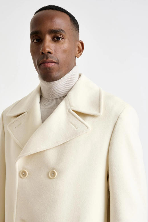 Scabal ZEUS 100%澳洲美丽诺羊毛520克重切斯菲尔德大衣 商品图4