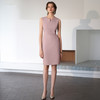 IWY/轻熟风两件套春秋长袖西服外套新款粉色职业装西装连衣裙C2065-P+Q1206 商品缩略图3
