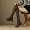 【预售7天】过膝靴女秋冬显瘦新款瘦瘦弹力靴子厚底欧美设计感长靴HB&9984 商品缩略图2