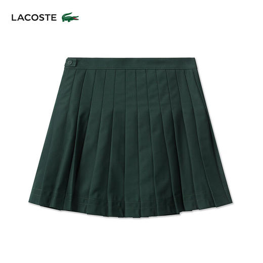 Lacoste法国鳄鱼女装新款时尚百搭百褶裙半身裙短裙JF4170-10 商品图4