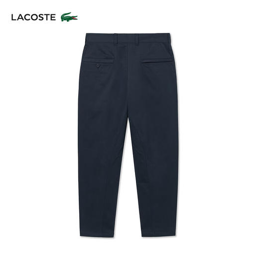 Lacoste【王一博同款】法国鳄鱼男装新款时尚直筒长裤HH0713-98 商品图1