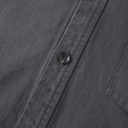 ROMI STUDIO“松弛随性”100%洗水棉复古宽松翻领衬衣 RW24WSD1011 商品图3