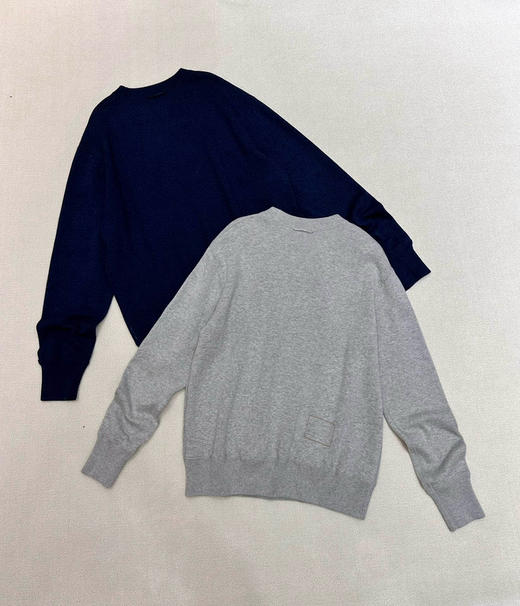 45R圆领衫。灰色。蓝色 商品图7