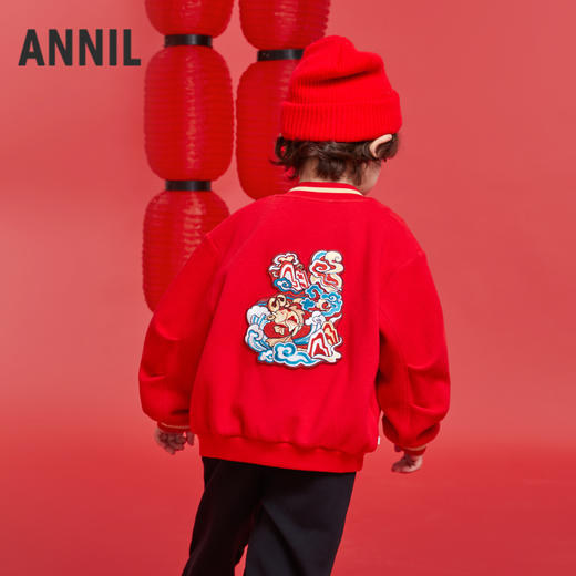 男童针织外套春季新款安奈儿童装实体店同款XB515572 商品图2