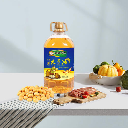 邻家饭香 非转基因 浸出一级大豆油 5L每桶 LJFX163 商品图4