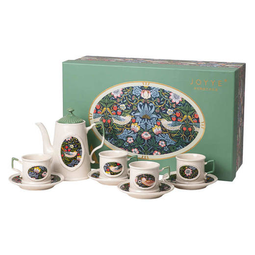 中国JOYYE套9威廉·莫里斯茶具套装草莓小偷 商品图0
