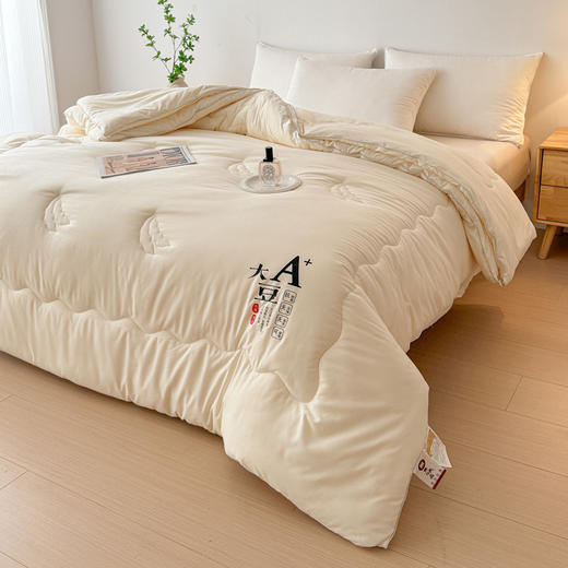 无印良品A类大豆纤维被（A+缎条）MJ-B2024-0189 商品图1