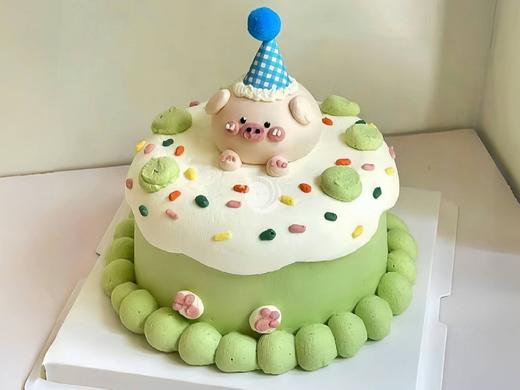 『青春永驻』卡通手绘蛋糕 商品图0