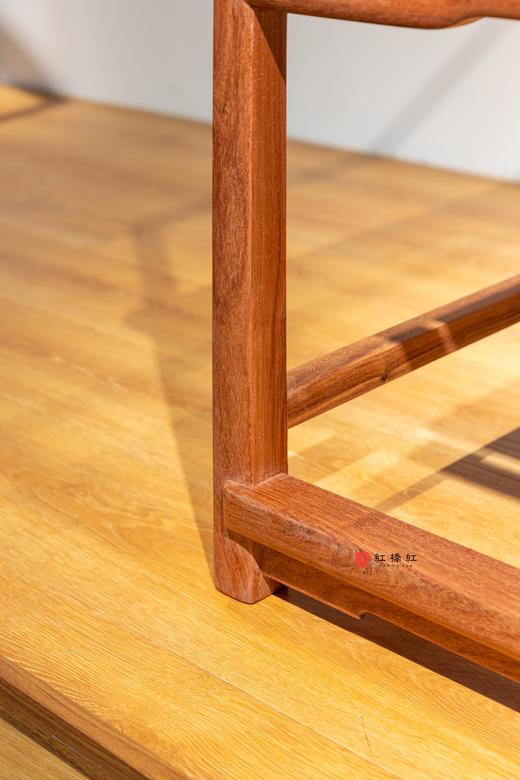 红桥红  家具严选  缅甸花梨（大果紫檀）【板面 霍艾选中选 大禅椅】 商品图3